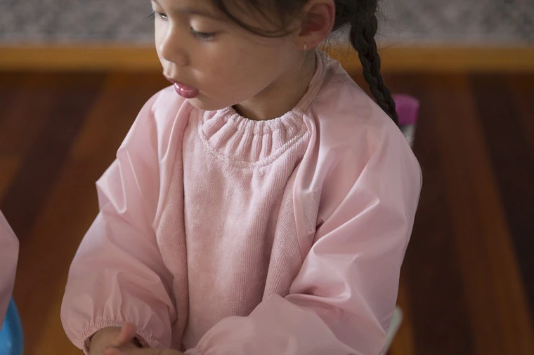 Silly Billyz Towel Antique Pink Messy Eater Slab 117318 4 Silly Billyz Towel Antique Pink Messy Eater Slab 117318 - Afbeelding 2