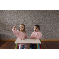 Silly Billyz Towel Antique Pink Messy Eater Slab 117318 9 Silly Billyz Towel Antique Pink Messy Eater Slab 117318 -Babyverzorging Winkel silly billy slab sfeer 5 1 2