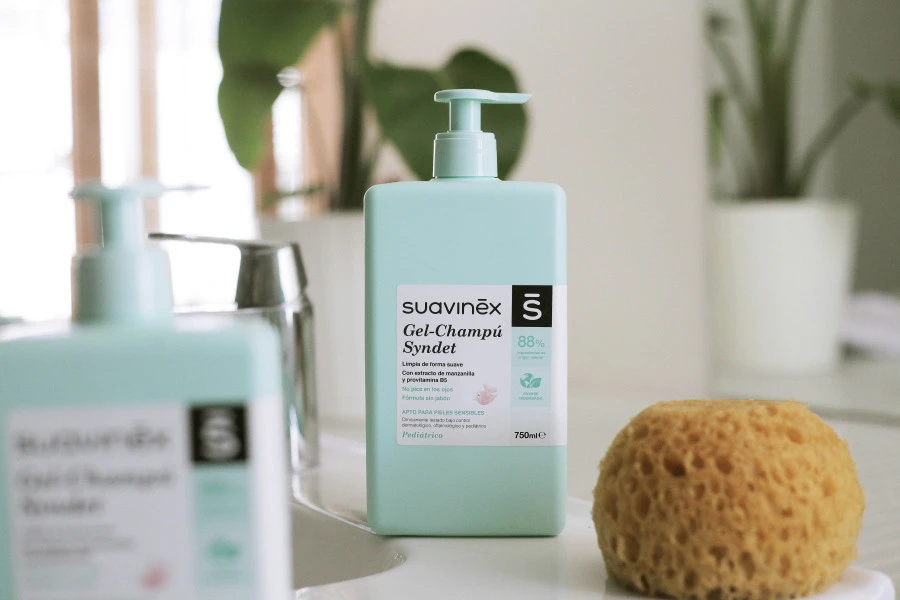 Suavinex Baby 750ml Syndet Zeepvrije Gel & Shampoo SXZCOS066907 - Afbeelding 2