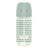 Suavinex Bonhomia Feather Green 240 Ml Glazen Fles SXSBX5079822 1 Suavinex Bonhomia Feather Green 240 Ml Glazen Fles SXSBX5079822 -Babyverzorging Winkel suavinex bonhomia feather green 240 ml glazen fles sxsbx5079822