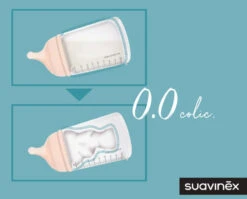 Suavinex Zero.Zero Anti-Colic Adaptable Flow Zuigfles 180ml SXZBRF049993 -Babyverzorging Winkel suavinex zer .zer anti colic zuigfles 2