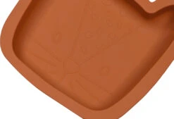 Tryco Leopard Sienna Siliconen Bord TR-392816 -Babyverzorging Winkel tr 392816 8720289396725 leopard sienna silicone plate 04