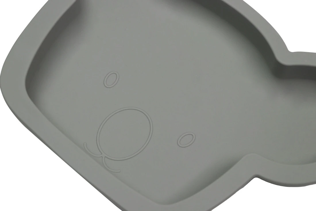 Tryco Koala Olive Gray Siliconen Bord TR-392817 - Afbeelding 4