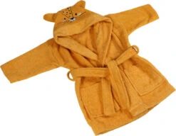 Blush & Blossom Leopard Lenny 1-2jr Badstof Badjas TR-BB4202 -Babyverzorging Winkel tr bb4201 blush blossom leopard lenny bathrobe 0 1jr 03